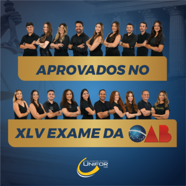 UNIFOR-MG CONSOLIDA EXCELÊNCIA COM ALTO ÍNDICE DE APROVAÇÃO NO XLV EXAME DA OAB