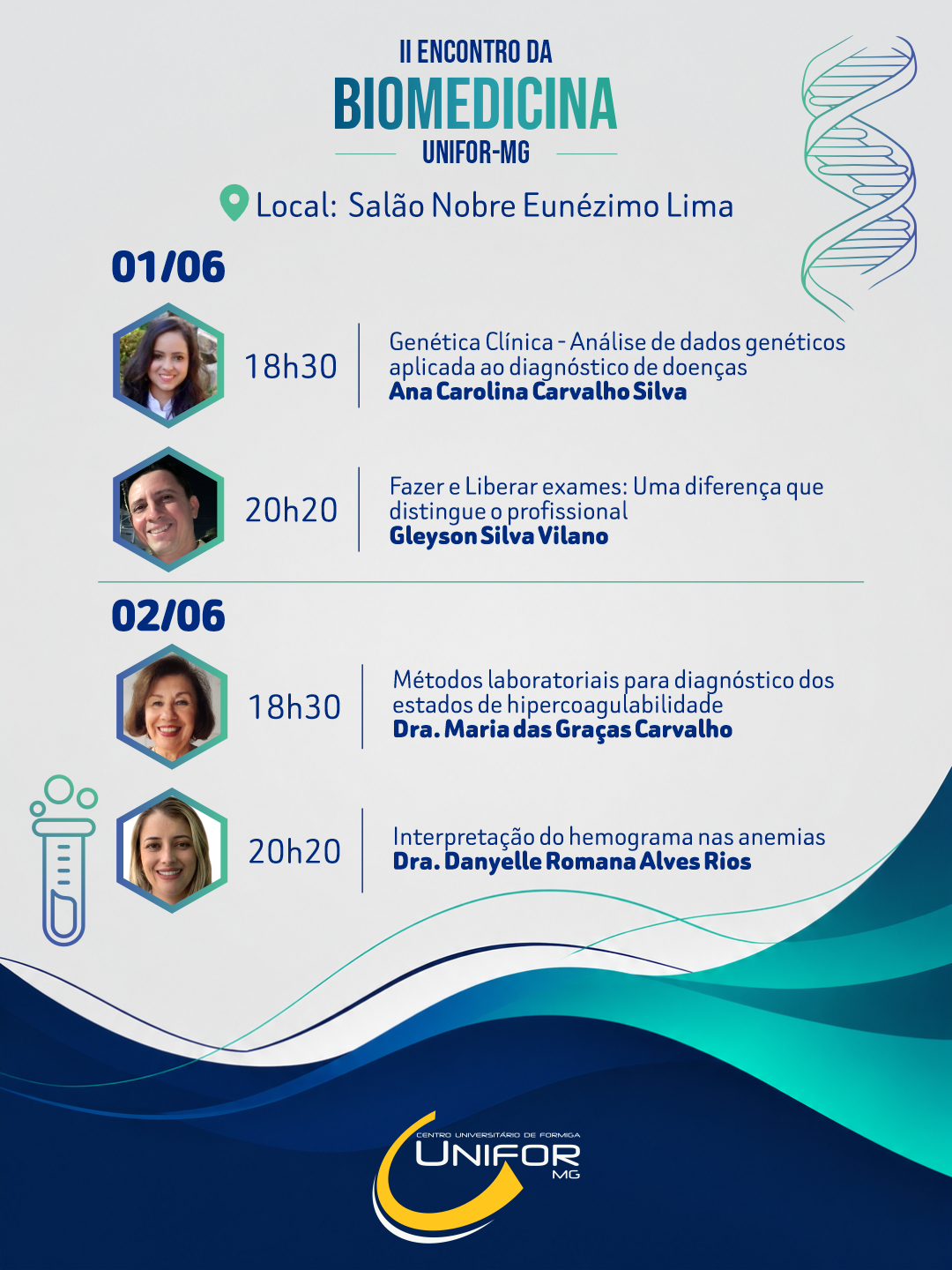 UNIFOR-MG PROMOVE II ENCONTRO DA BIOMEDICINA