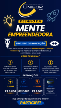 2ª EDIÇÃO DO DESAFIO DA MENTE EMPREENDEDORA MOVIMENTA ESCOLAS DE FORMIGA E REGIÃO