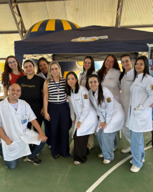 CURSOS DE ENFERMAGEM E FISIOTERAPIA DO UNIFOR-MG PARTICIPAM DO 4° PREFEITURA NOS BAIRROS EM FORMIGA