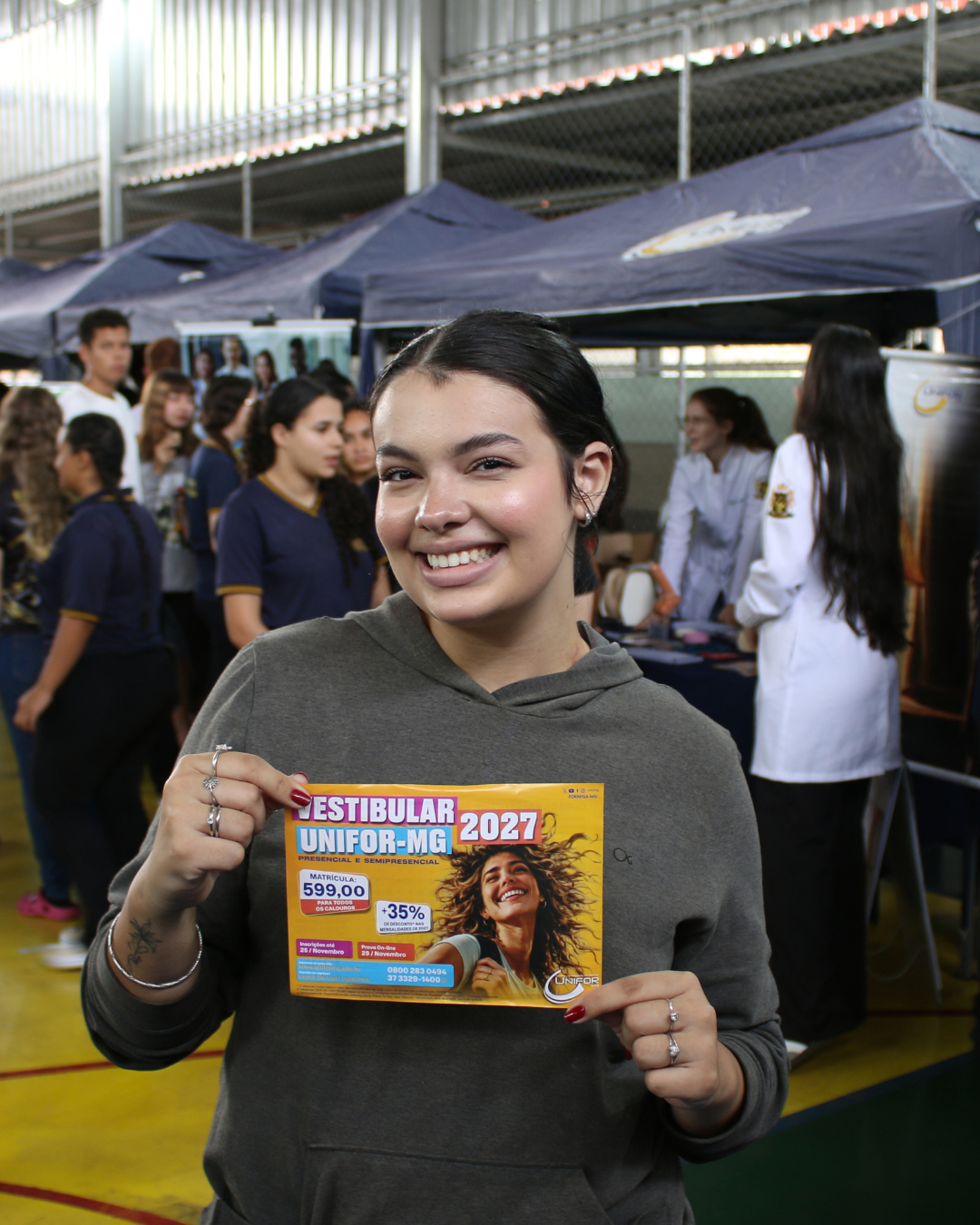 UNIFOR NA ESCOLA É PROMOVIDO NA E. E. RODOLFO ALMEIDA
