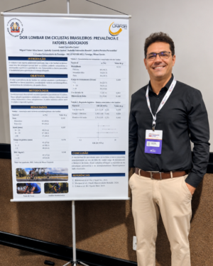 UNIFOR-MG APRESENTA PESQUISA SOBRE DOR LOMBAR EM CICLISTAS EM CONGRESSO NACIONAL DE FISIOTERAPIA