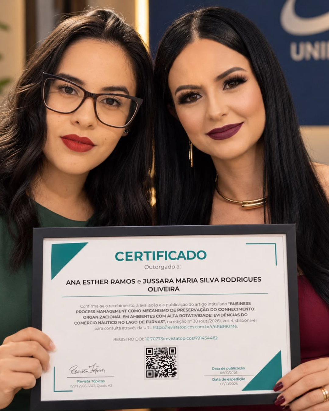 ESTUDANTE DE ADMINISTRAÇÃO DO UNIFOR-MG TEM ARTIGO PUBLICADO EM REVISTA CIENTÍFICA QUALIS A2 ANTES DA DEFESA DO TCC